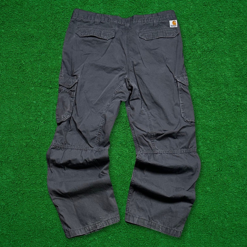 Carhartt Relaxed Fit Grey Baggy Tactical Cargo Pants